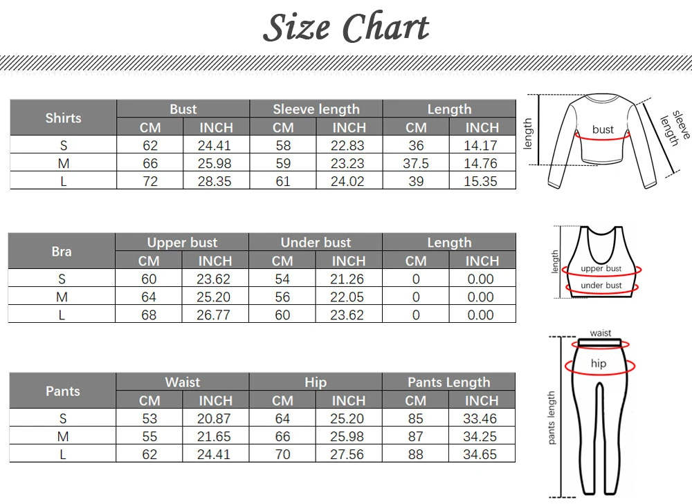 Women Long Sleeve Crop Top + Workout Clothes Fitness Bra Outfit Active Wear Gym Suits Sport High Waist Leggings Seamless Yoga Set Wear