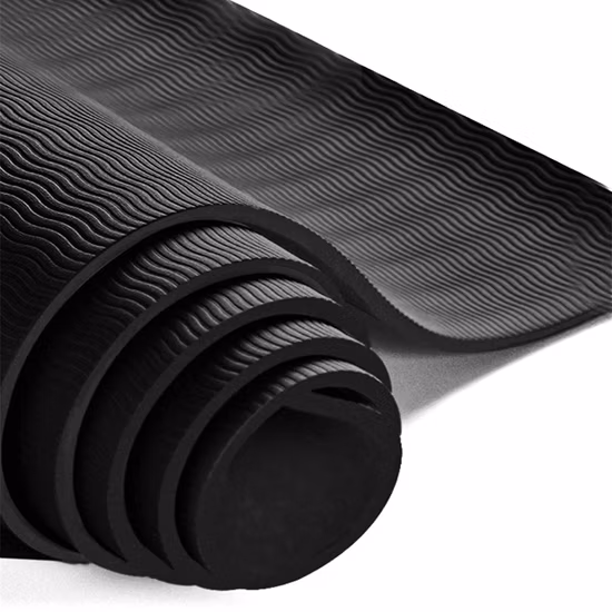 PU Leather Yoga Matt Pilates High Quality Exercise Mat Eco Friendly Natural Rubber PU Yoga Mat Antislip Gym Equipments