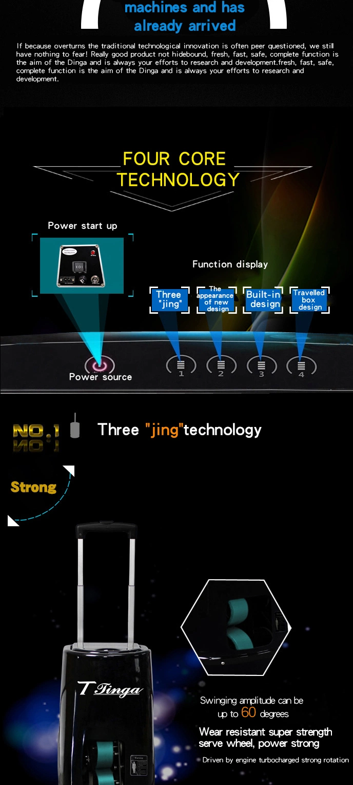 Siboasi Intelligent Squash Ball Training Equipment T336