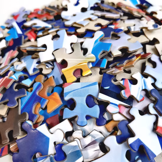 복싱으로 설정된 맞춤형 직소 어린이 장난감 종이 직소 퍼즐